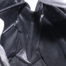 BALLY Hand Bag Leather Black Gold Auth BA2294-19