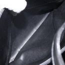 BALLY Hand Bag Leather Black Gold Auth BA2294-22