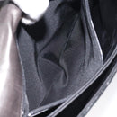 BALLY Hand Bag Leather Black Gold Auth BA2296-23
