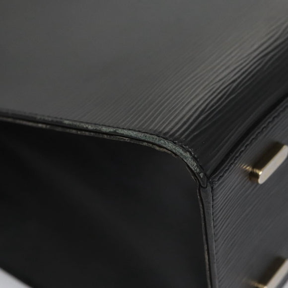 LOUIS VUITTON Epi Figari MM Hand Bag Black M52002 LV Auth BA231
