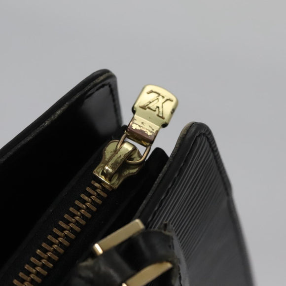 LOUIS VUITTON Epi Figari MM Hand Bag Black M52002 LV Auth BA231