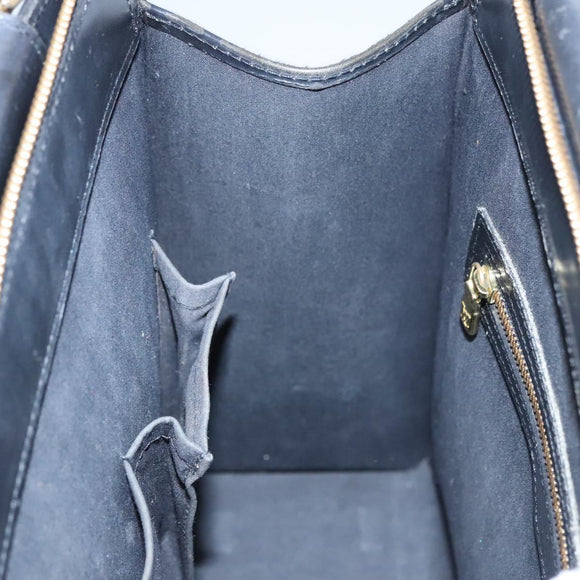 LOUIS VUITTON Epi Figari MM Hand Bag Black M52002 LV Auth BA231