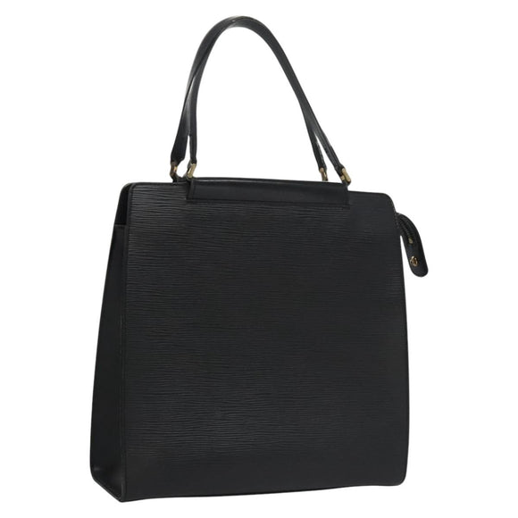 LOUIS VUITTON Epi Figari MM Hand Bag Black M52002 LV Auth BA231