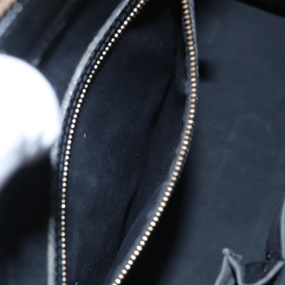 LOUIS VUITTON Epi Figari MM Hand Bag Black M52002 LV Auth BA231