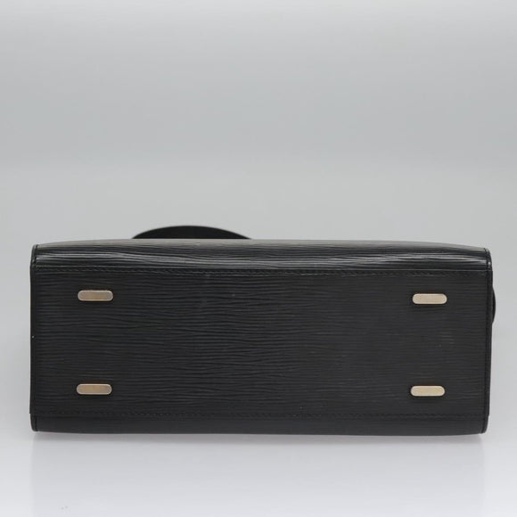 LOUIS VUITTON Epi Figari MM Hand Bag Black M52002 LV Auth BA231