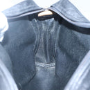 Christian Dior Shoulder Bag Leather Black Gold Auth BA2316-18