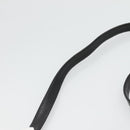 Christian Dior Shoulder Bag Leather Black Gold Auth BA2316-8