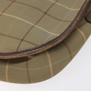Burberrys Nova Check Shoulder Bag Canvas Beige Gold Auth BA2319-9