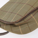 Burberrys Nova Check Shoulder Bag Canvas Beige Gold Auth BA2319-16