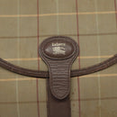 Burberrys Nova Check Shoulder Bag Canvas Beige Gold Auth BA2319-17