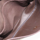 Burberrys Nova Check Shoulder Bag Canvas Beige Gold Auth BA2319-12