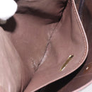 Burberrys Nova Check Shoulder Bag Canvas Beige Gold Auth BA2319-20