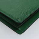 LOUIS VUITTON Epi Capuchin Shoulder Bag Green M52344 LV Auth BA232-14