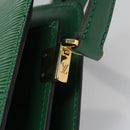LOUIS VUITTON Epi Capuchin Shoulder Bag Green M52344 LV Auth BA232-17