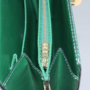 LOUIS VUITTON Epi Capuchin Shoulder Bag Green M52344 LV Auth BA232-26
