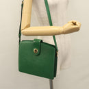 LOUIS VUITTON Epi Capuchin Shoulder Bag Green M52344 LV Auth BA232-27