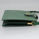 LOUIS VUITTON Epi Capuchin Shoulder Bag Green M52344 LV Auth BA232-3