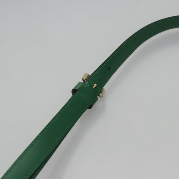 LOUIS VUITTON Epi Capuchin Shoulder Bag Green M52344 LV Auth BA232