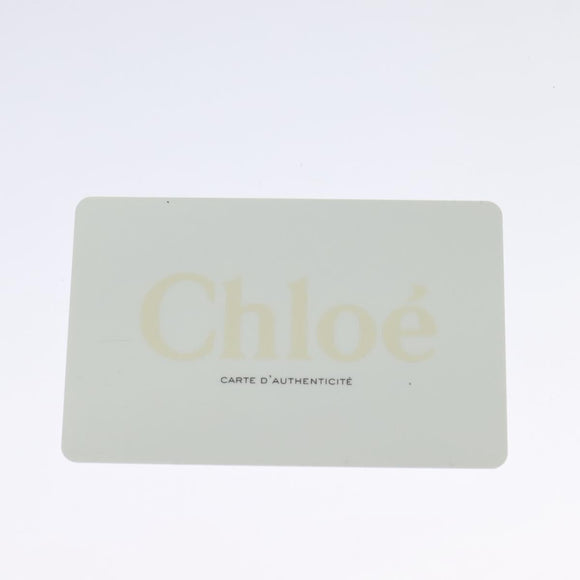 Chloe Lily Shoulder Bag Leather Pink Gold Auth BA2328