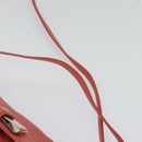 Chloe Lily Shoulder Bag Leather Pink Gold Auth BA2328-14