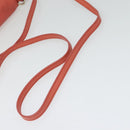 Chloe Lily Shoulder Bag Leather Pink Gold Auth BA2328-8