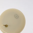 CHANEL Pierce plastic White CC Auth BA2337-9