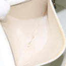 CHANEL Shoulder Bag Caviar Skin White CC Auth BA2340-11