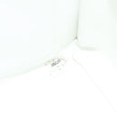 CHANEL Shoulder Bag Caviar Skin White CC Auth BA2340-12