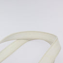 CHANEL Shoulder Bag Caviar Skin White CC Auth BA2340-14