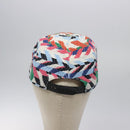 CHANEL Airline Cap Cotton Multicolor CC Auth BA2344-3