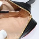 GUCCI Waist Bag Suede Red Gold 517076 Auth BA2345-19