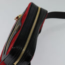 GUCCI Waist Bag Suede Red Gold 517076 Auth BA2345-6