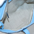 GUCCI Micro GG Canvas Guccissima Bag Leather Outlet Blue Gold 448241 Auth BA2347-11