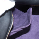 LOEWE Anagram Amazona 36 Hand Bag Leather Yellow Gold Auth BA2348M-22