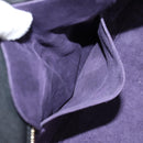 LOEWE Anagram Amazona 36 Hand Bag Leather Yellow Gold Auth BA2348M-23