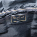 FENDI Zucca Canvas FENDACE Versace Collaboration Backpack Black Auth BA2349SAM-25