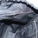 FENDI Zucca Canvas FENDACE Versace Collaboration Backpack Black Auth BA2349SAM-26