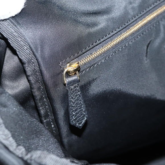 FENDI Zucca Canvas FENDACE Versace Collaboration Backpack Black Auth BA2349A