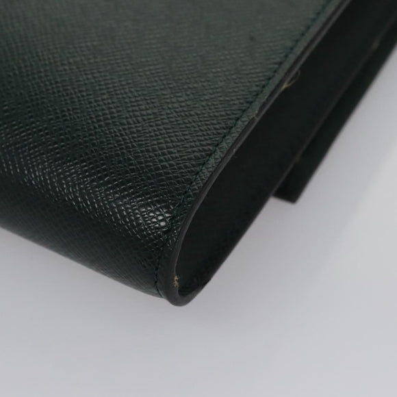 LOUIS VUITTON Taiga Leren Volga Aktetas Epicea M30204 LV Auth BA235
