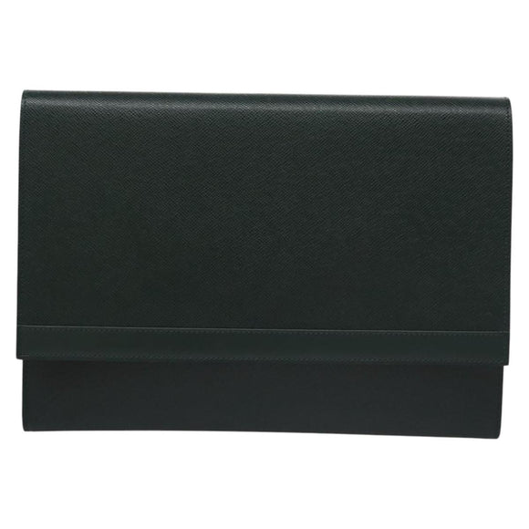 LOUIS VUITTON Taiga Leren Volga Aktetas Epicea M30204 LV Auth BA235