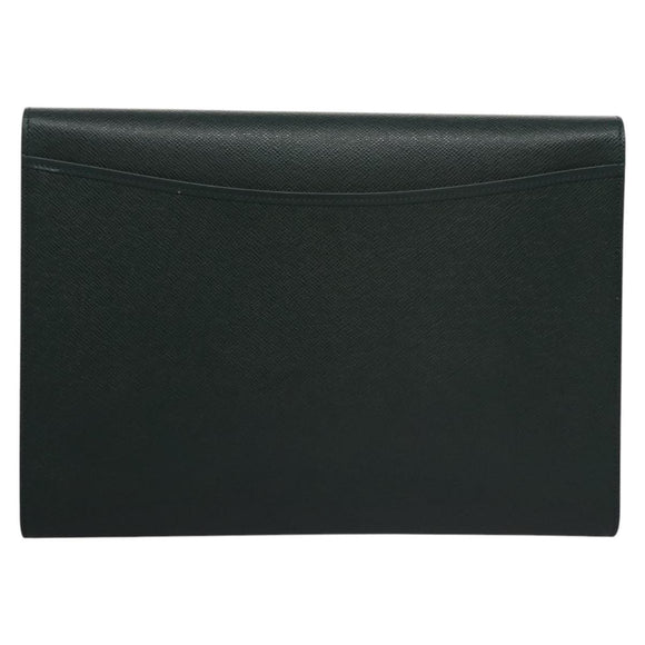 LOUIS VUITTON Taiga Leren Volga Aktetas Epicea M30204 LV Auth BA235