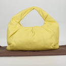 BOTTEGAVENETA The Shoulder Pouch Shoulder Bag Leather Yellow 610524 Auth BA2351M-22