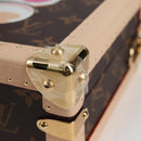 LOUIS VUITTON Monogram Panda LV × TM Mini Square Trunk Bag M13127 Auth BA2353SM-14