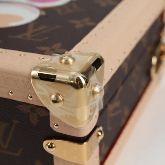 LOUIS VUITTON Monogram Panda LV × TM Mini Square Trunk Bag M13127 Auth BA2353SM