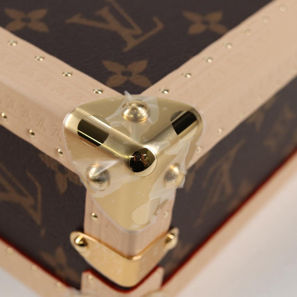 LOUIS VUITTON Monogram Panda LV × TM Mini Square Trunk Bag M13127 Auth BA2353SM