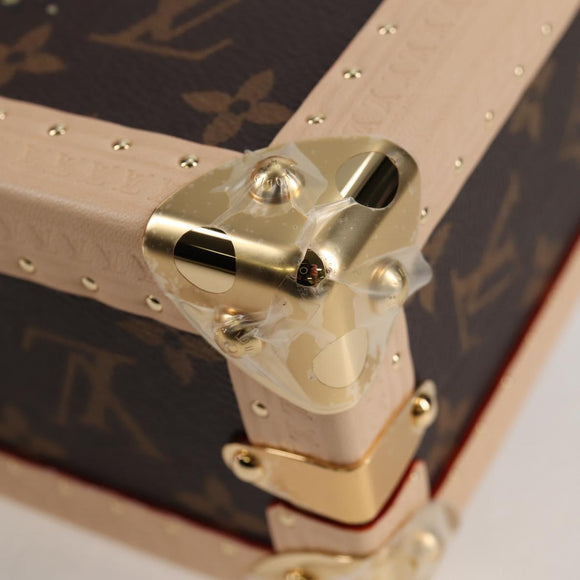 LOUIS VUITTON Monogram Panda LV × TM Mini Square Trunk Bag M13127 Auth BA2353SM