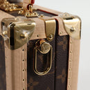 LOUIS VUITTON Monogram Panda LV × TM Mini Square Trunk Bag M13127 Auth BA2353SM-17