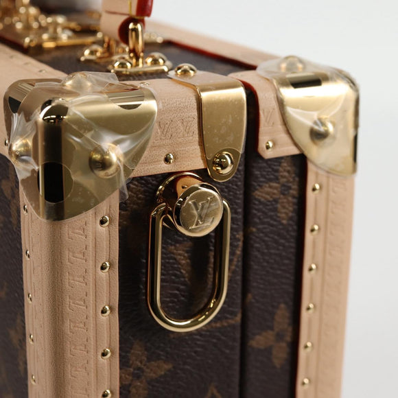 LOUIS VUITTON Monogram Panda LV × TM Mini Square Trunk Bag M13127 Auth BA2353SM