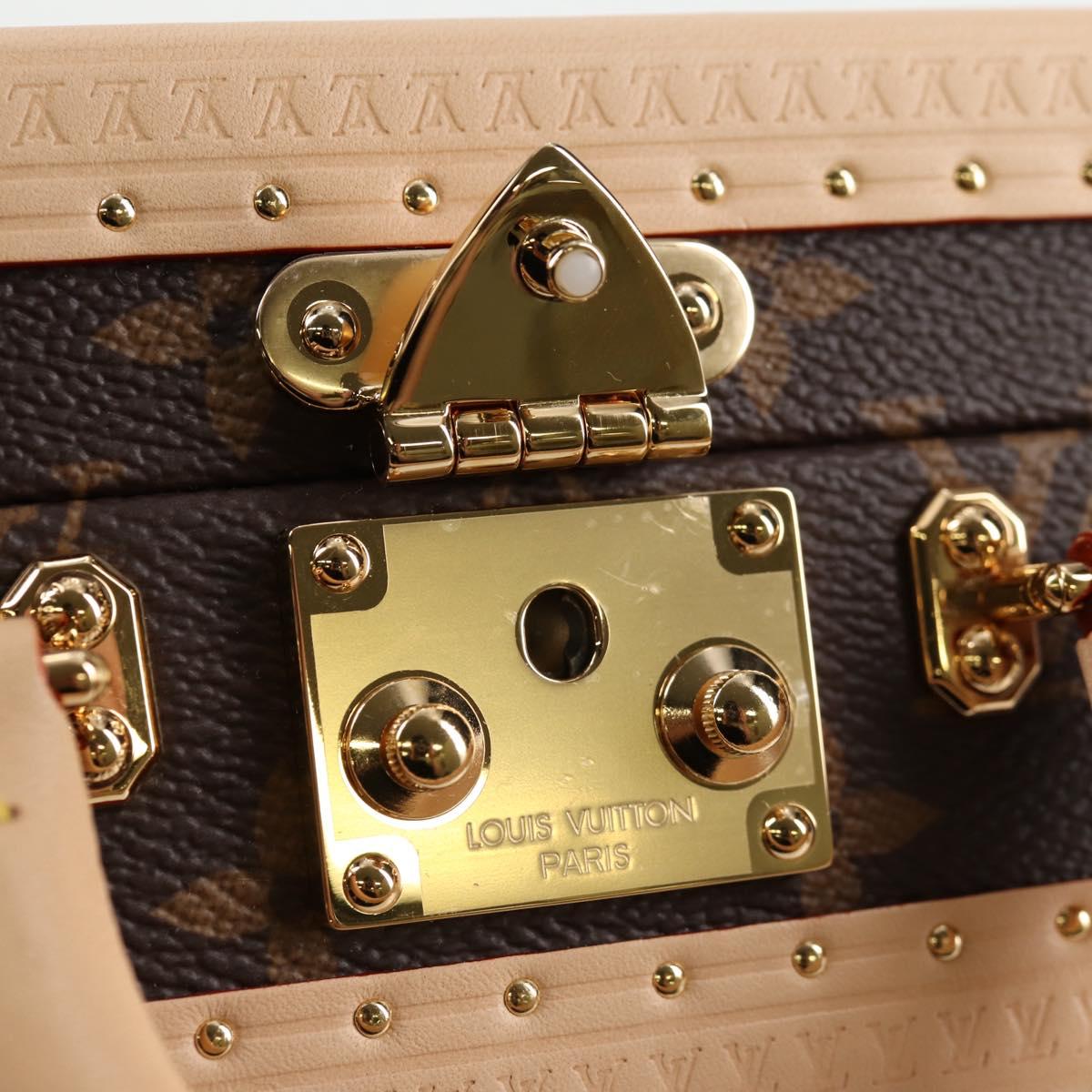 LOUIS VUITTON Monogram Panda LV × TM Mini Square Trunk Bag M13127