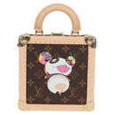 LOUIS VUITTON Monogram Panda LV × TM Mini Square Trunk Bag M13127 Auth BA2353SM-13